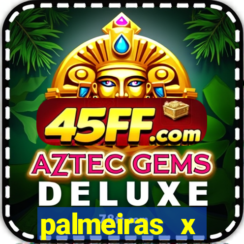 palmeiras x cruzeiro palpite